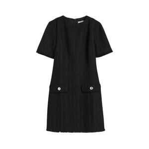 H&M Women's Black Boucle Dress - NEW - Size XXL
